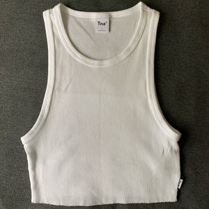 aritzia tna cropped tank